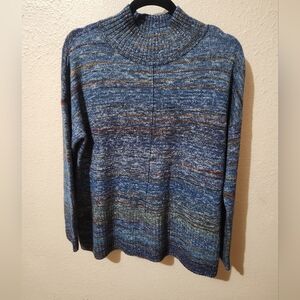 Blue Multicolor Women's Sweater